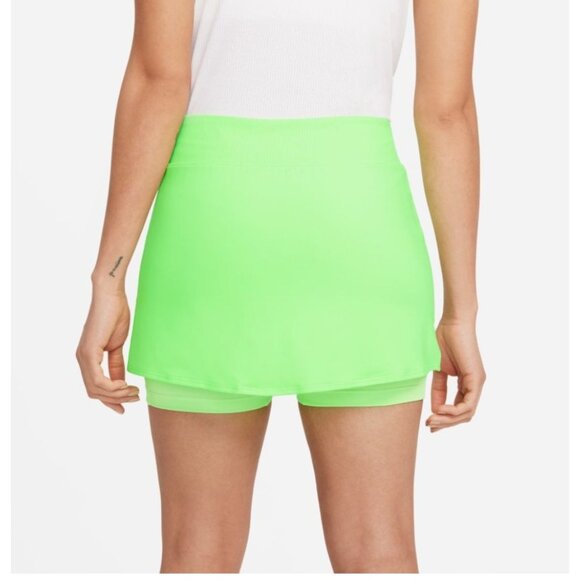 Nike Skirt Size Small Dr-Fit Court Victory Bright Lime Green Tennis Pickleball - Picture 4 of 13